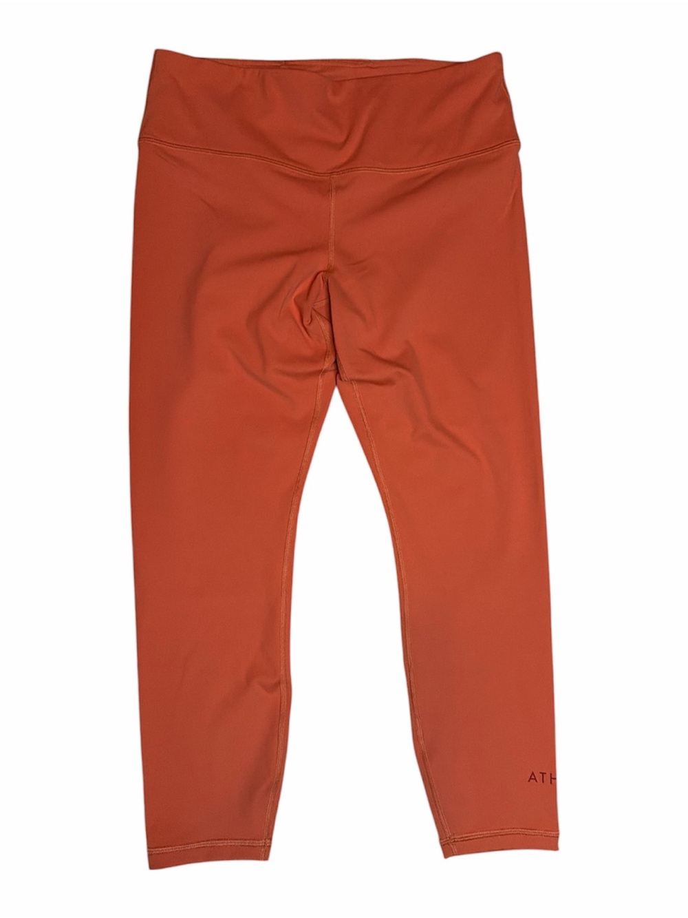 Athleta Elation 7/8 High-Waist Rust Active Leggings